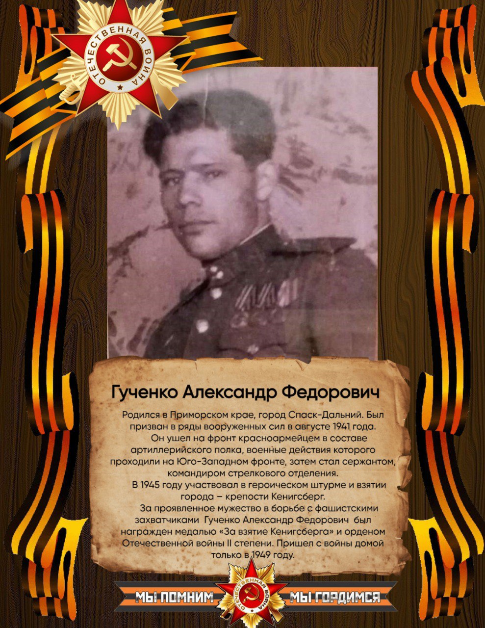 Гученко Александр Федорович.